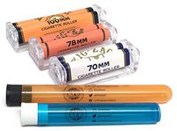 Bundle - 5 Items - Zig Zag Cigarette Rollers 3 Sizes; 70mm, 78mm and 100mm with 1 Regular and 1 Extra Large Rolling Paper Depot Kewl Tubes