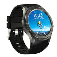 DOMINO DM368 3G Smartwatch - Android OS, Quad-Core CPU, 1 IMEI, Bluetooth 4.0, 3G, 8GB Storage, 400mAh Battery (Black)