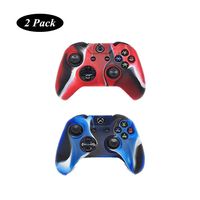 Xbox One Controller Protective Case, 2 Pack Soft Anti-Slip Silicone Controller Cover Skins for Xbox One Controller