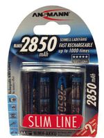 Ansmann AA 2850 mah 4pk Slimline Version