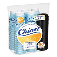 Chinet Comfort Cup 16 oz. Hot Cups & Lids (60 ct.) (pack of 2)
