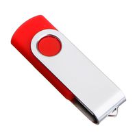 ZTY66 U Disk USB 2.0 | Flash Memory Stick Storage | Capacity: 1, 2, 4, 8, 16, 32, 64GB | Rotation U Disk, Candy Color (Red, 4 GB)