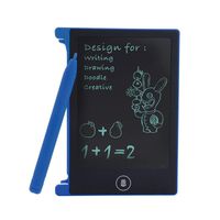 Elaco Handwriting Board,4.4 inch LCD Writing Tablet Doodle Board Kids Writing Pad Drawing Graphics Board (Blue)