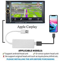 Android Radio USB Smart Link Apple CarPlay Dongle for Android Navigation Player Mini USB Carplay Stick with Android Auto Charger for Android Radio