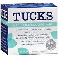 Tucks - Hemorrhoid Relief - Pad - 100 per Box