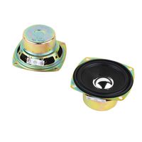 3" 4Ohm 10W Full Range Audio Speaker Stereo Woofer Loudspeaker for Arduino (Pack of 2pcs)