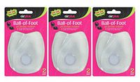 Airplus Ball Of Foot Gel Cushions Woman`s 2 Pair (Pack of 3)