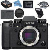 Fujifilm X-T3 26.1 Megapixel Mirrorless Digital Camera Black Bundle