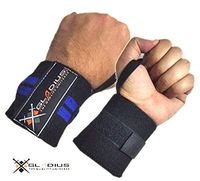 Wrist Straps Weight Lifting Power Training Squat Cotton Support Gym Band GLADIUS