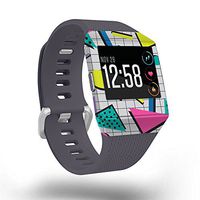 MightySkins Skin Compatible with Fitbit Ionic - Awesome 80s | Protective, Durable, and Unique Vinyl Decal wrap Cover | Easy to Apply, Remove, and Change Styles | Made in The USA