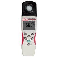 Dwyer Digital Light Meter, LUX-01, Silicon Photodiode Sensor, Reads up to 200,000 Lux