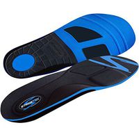 Stridetek Tactical Trainer Orthotic Insoles - Arch Support Metatarsal Pad & Gel Plugs Prevent Foot Pain Plantar Fasciitis & Shin Splints - (Blue) - Mens 12 / Womens 13