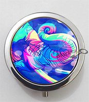 BlackKey Elephant Animal 3-Compartment Decorative Pocket Gift Box Case Organizer for Pill, Color 1 -1899