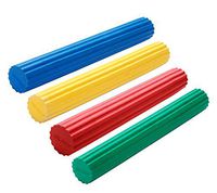 CanDo Twist-n-Bend Hand-Wrist Exercise Bars - 4-Piece Bundle - Yellow, Red, Green, Blue