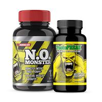 ⧫Nitric Oxide and T Stack! by Colossal Labs | Powerful Pumps and Enhance Muscle Gains | Supports Recovery, Strength, boosts T Levels & Focus. Two (2) Bottles