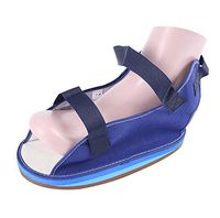WE&ZHE Ankle Fracture Gypsum Shoes / Toe Valgus Fixed Shoe Cover - Metatarsal Surgery Rehabilitation 1 pack (Blue)