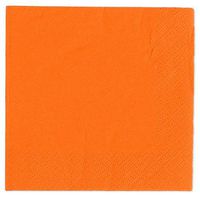 Orange Soda Beverage Napkin 50 Count