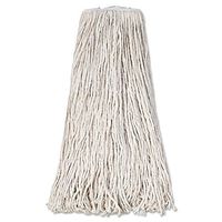 O'Dell Mop Head, Premium Standard Head, Cotton Fiber, 32oz, White, 12/Carton, New