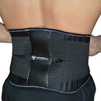 Iron Bull Strength Medi-Back Brace with Integrated Thermal Action - Lumbar Support Belt for Instant Lower Back Pain Relief! Back Braces for Sciatica, Scoliosis and Herniated Disc (XX-Large)