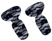 Two Pairs Comfortable Shoe Cushions Non-Slip Pads Heel Insole-F