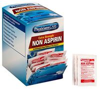 PhysiciansCare Non Aspirin Acetaminophen Pain Reliever Medication (Compare to Tylenol), 50 Doses