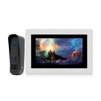 JeaTone 7" LCD Wired Video Doorbell Intercom System IR Night Vision HD