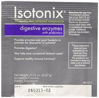 Isotonix Digestive Enzymes with Probiotics,20 packets/net wt 4.6 OZ