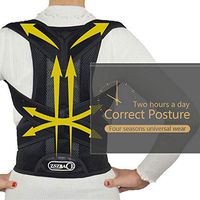 Back Posture Corrector for Women & Men-Back Straightener - Shoulder Brace - Upper Back Brace Posture Support - Kyphosis Scoliosis Trainer Strap (S)