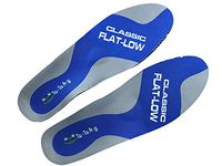 TA-TA FROG Classic Flat Low Insoles,Arch Support Orthotics Shoe Insoles Casual Comfort Insoles (Blue) (5-8 US)