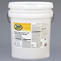 Zep Professional R03335 Heavy-Duty Concrete and Masonry Floor Cleaner, Butyl Fragrance, Clear/Red (Pail of 5 Gallons)