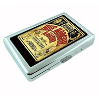 Ouija Board D2 Silver Metal Cigarette Case Talking Spirit Occult Witchcraft Spooky