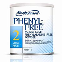 Mead Johnson Phenyl-Free 2 Medical Food Powder Child/Adult 16 oz (454 g) (Pack of 1)