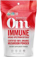 Om Organic Mushroom Superfood Powder, Immune, 3.5 Ounce (50 Servings), Reishi & Turkey Tail, Immune Support Supplement