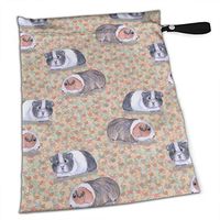 TYITCB Two Guinea Pigs Waterproof Reusable Snack Bag Large Capacity
