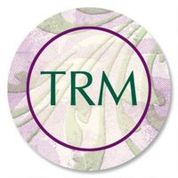 Personalized Acanthus 3-Initial Envelope Seals - Set of 144 Self-Adhesive, Flat-Sheet, 1-1/2" Sticker Seals, By Colorful Images