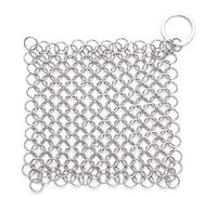 Xinshe Cast Iron Cleaner, Cast Iron Skillet Cleaner Stainless Steel Chainmail Scrubber Anti-rust Chain Cleaner for Cast Iron Pan Pot Dutch Oven Cleaningï¼ˆ55cmï¼‰