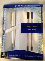 Cross Dahlia Pearlascent Wedding White Ball Point Pen with Refills