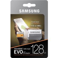 Samsung 128GB MicroSD XC Class 10 Grade 3 UHS-3 Mobile Memory Card for Samsung Galaxy S7 & S7 Edge S8 & S8 Plus & SD Memory Card Reader