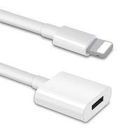 Bebetter Extension Cable (White, 6.6FT/2M) Extender Dock Cable Pass Video, Data, Audio