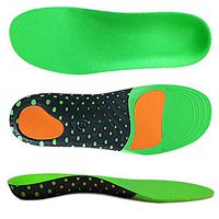 VoMii for Arch Support Insoles, Flat Feet, Plantar Fasciitis Orthotic Inserts with EVA Sports Comfort Best Shock Absorption Breathable Insole for Men and Women, L(Men's 10-12.5)