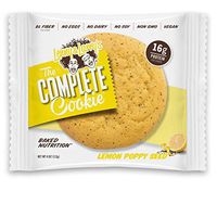 Lenny & Larry's The Complete Cookie, Lemon Poppy Seed, 4-Ounce Cookies (Pack of 12)