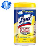 Lysol D'isinfecting Wipes, Lemon & Lime Blossom, 80ct