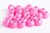 Blue Wing Olive Tungsten Beads for Fly Tying - 25 Pack (Pink, 3.2 mm (1/8))