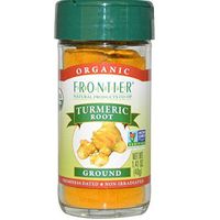 Frontier Natural Products, Organic, Turmeric Root, Ground, 1.41 oz (Pack of 2)