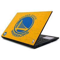 Skinit Decal Laptop Skin for Inspiron 15 3000 Series - Officially Licensed NBA Golden State Warriors Distressed Design