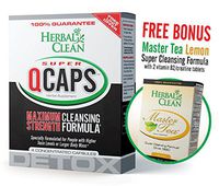 Detox Tea, Same-Day Detox and 4 QCaps, 16 Tea Bags