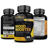 Mood Booster Supplement- Supports Brain Dopamine & Serotonin Levels to Feel Relaxed, Positive & Happy. Natural Based Herbal & Vitamin Formula Designed to Give Clarity, Focus & Reduce Daily Stress.