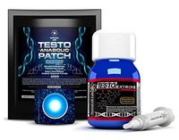 Nutracell Labs Testo Extreme Anabolic + Testo Anabolic Patch : Testosterone, Muscle Growth & Strength Stack (1 Month Course)