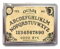 Ouija Board Cigarette Case Lighter or Wallet Business Card Holder