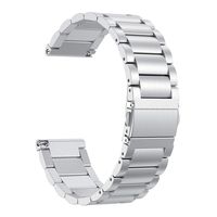 Compatible with Fitbit Versa Bands, TeaBoy Stainless Steel Metal Replacement Bracelet Starp Band Compatible with Fitbit Versa Sports Smart Watch Fitness